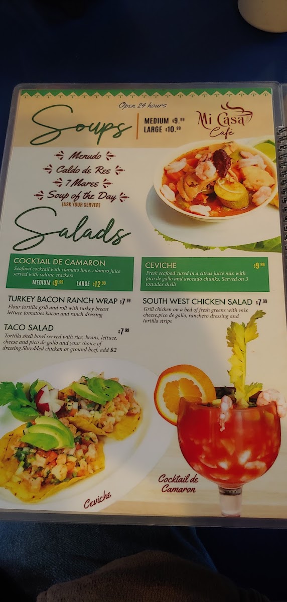 Mi Casa Cafe Menu - Image 5